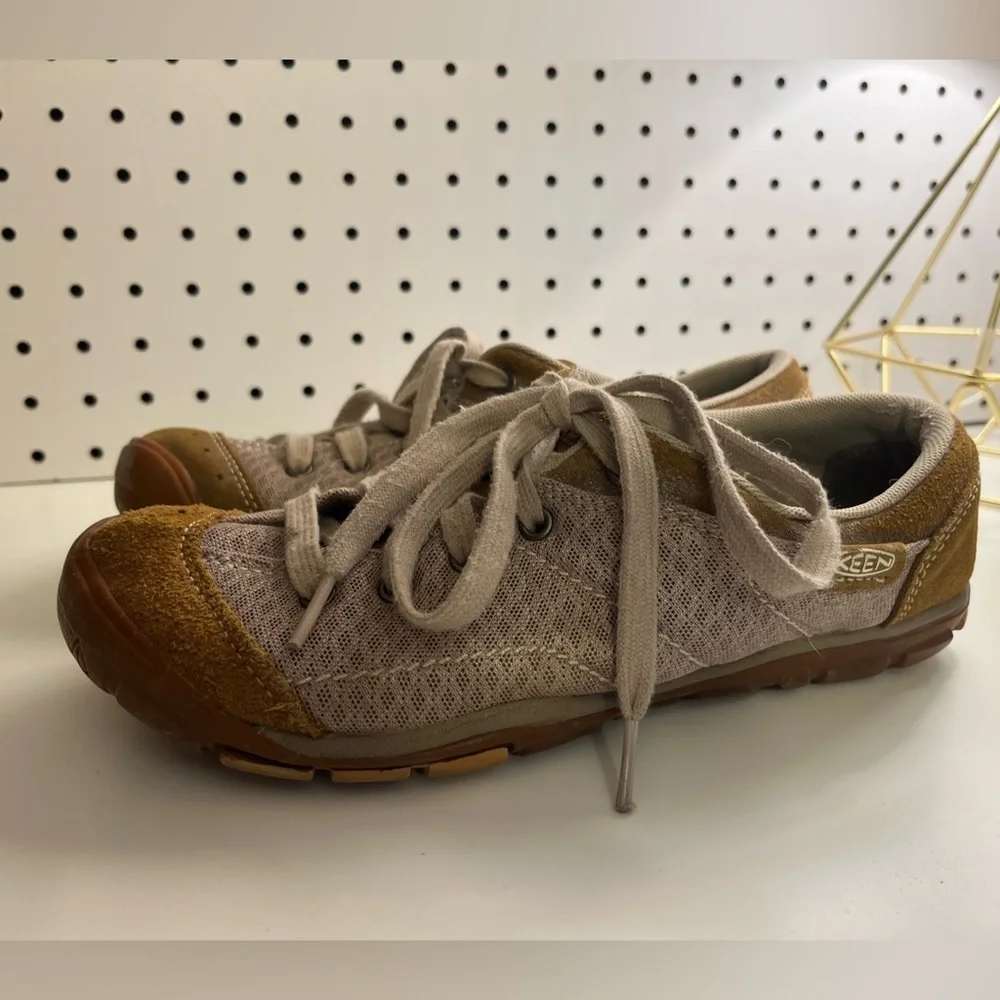 Keen Women's Mercer Lace II Latte Trekker Trail Hiking Shoes 8M
